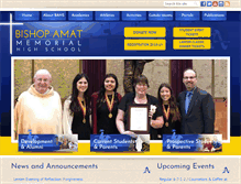 Tablet Screenshot of bishopamat.org